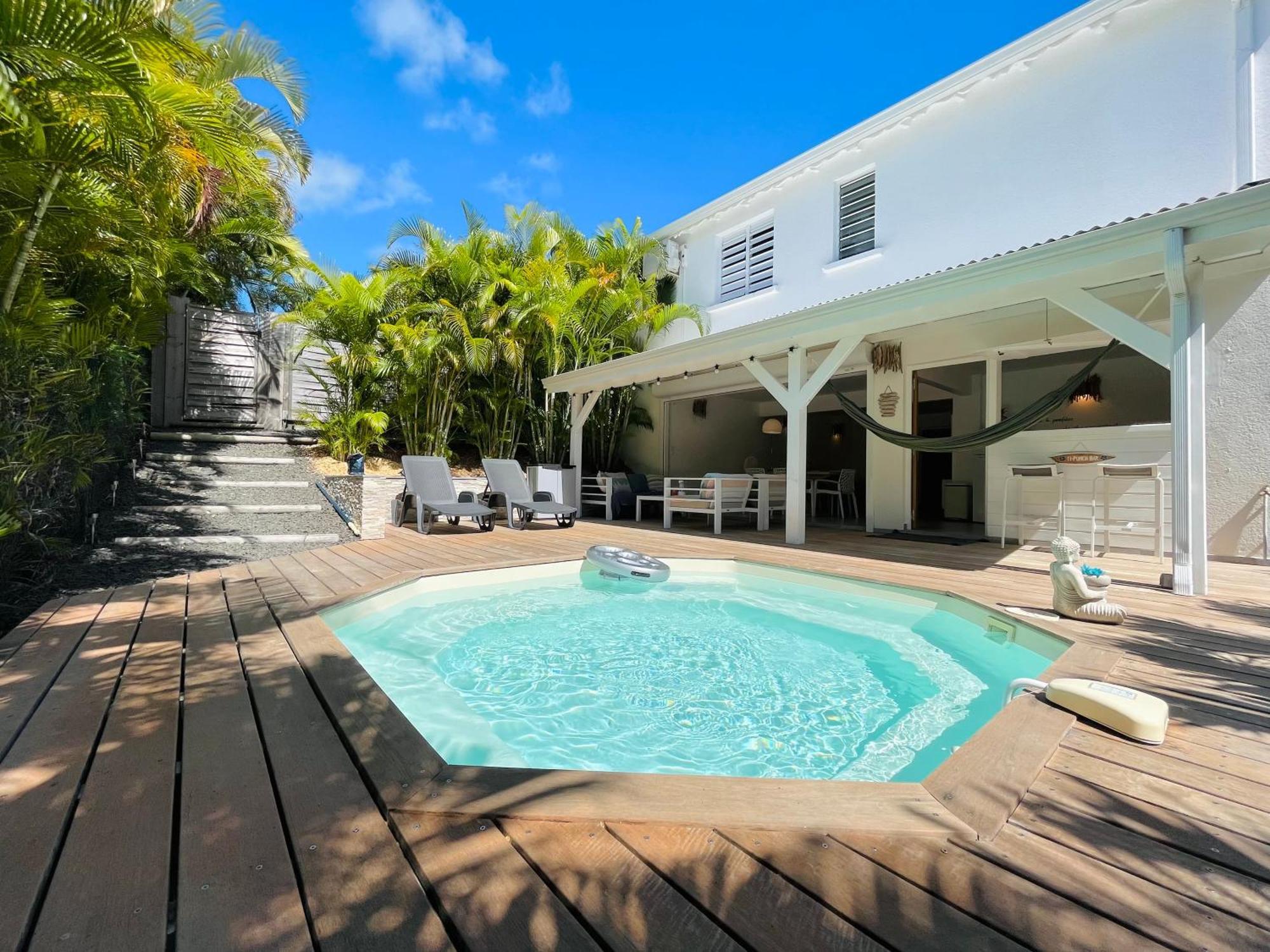 Residence Ti Gwapabe, Proche Raisins Clairs Saint-Francois (Grande-Terre) Exterior foto