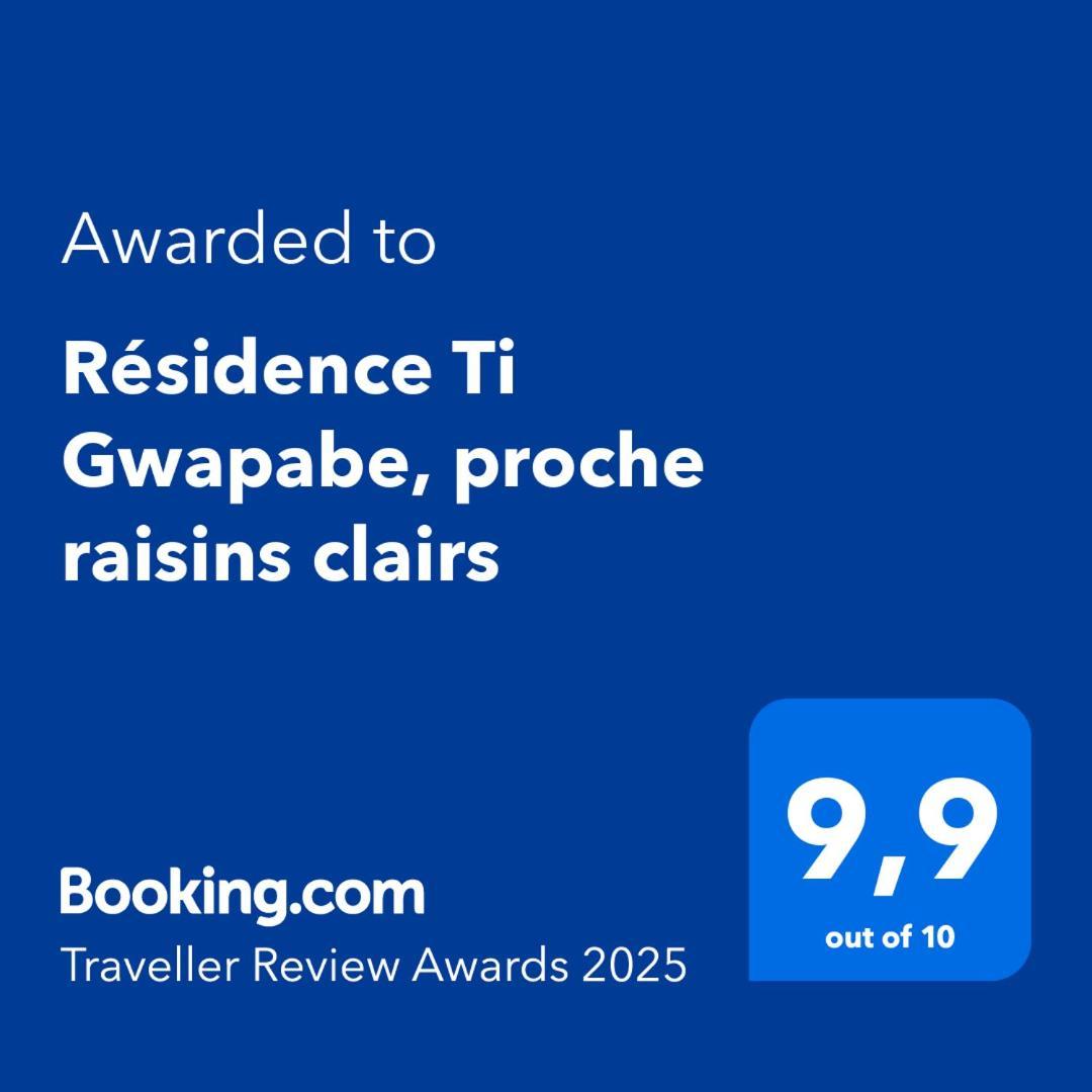 Residence Ti Gwapabe, Proche Raisins Clairs Saint-Francois (Grande-Terre) Exterior foto